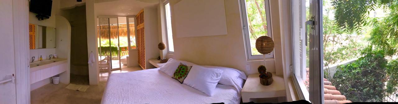 Villa Maria Bed And Breakfast Puerto Escondido  Exterior foto